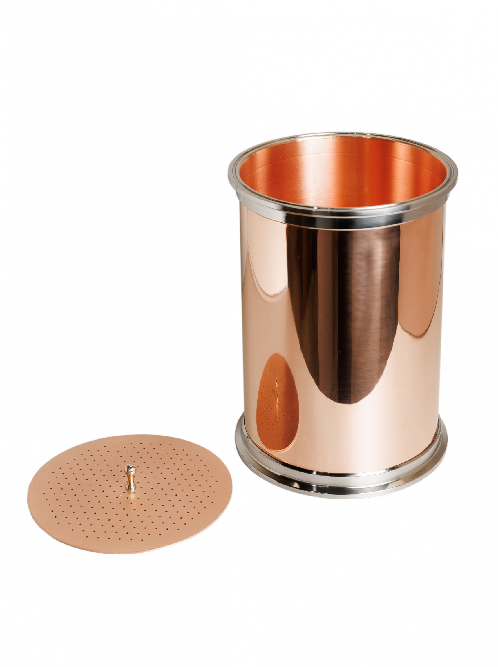 Copper gin basket (Tri-Clamp 8") Copper gin basket (Tri-Clamp 8")