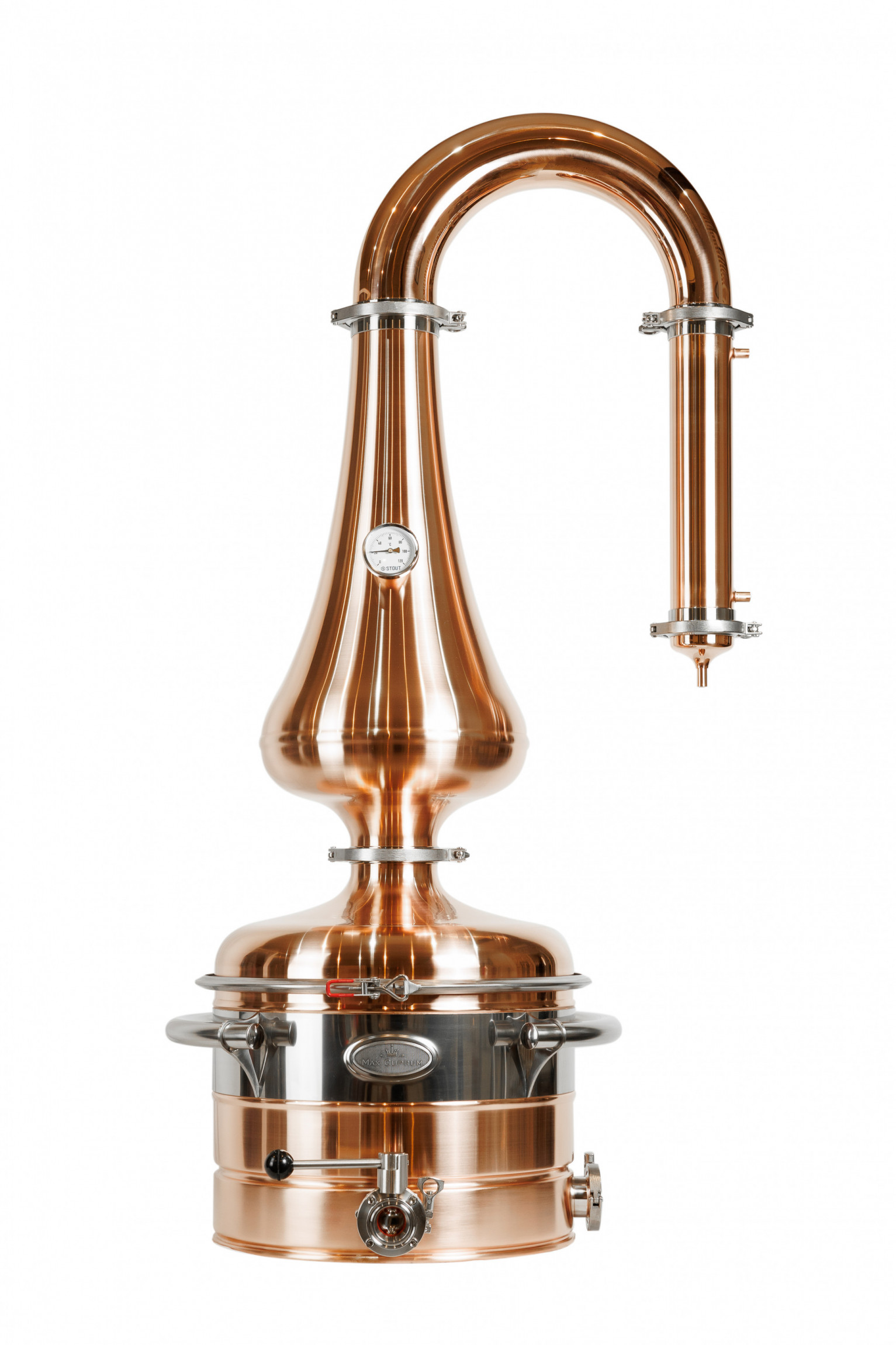 Luxery moonshine distiller 45 l "Old Coppersmith" Luxery moonshine distiller 45 l "Old Coppersmith"