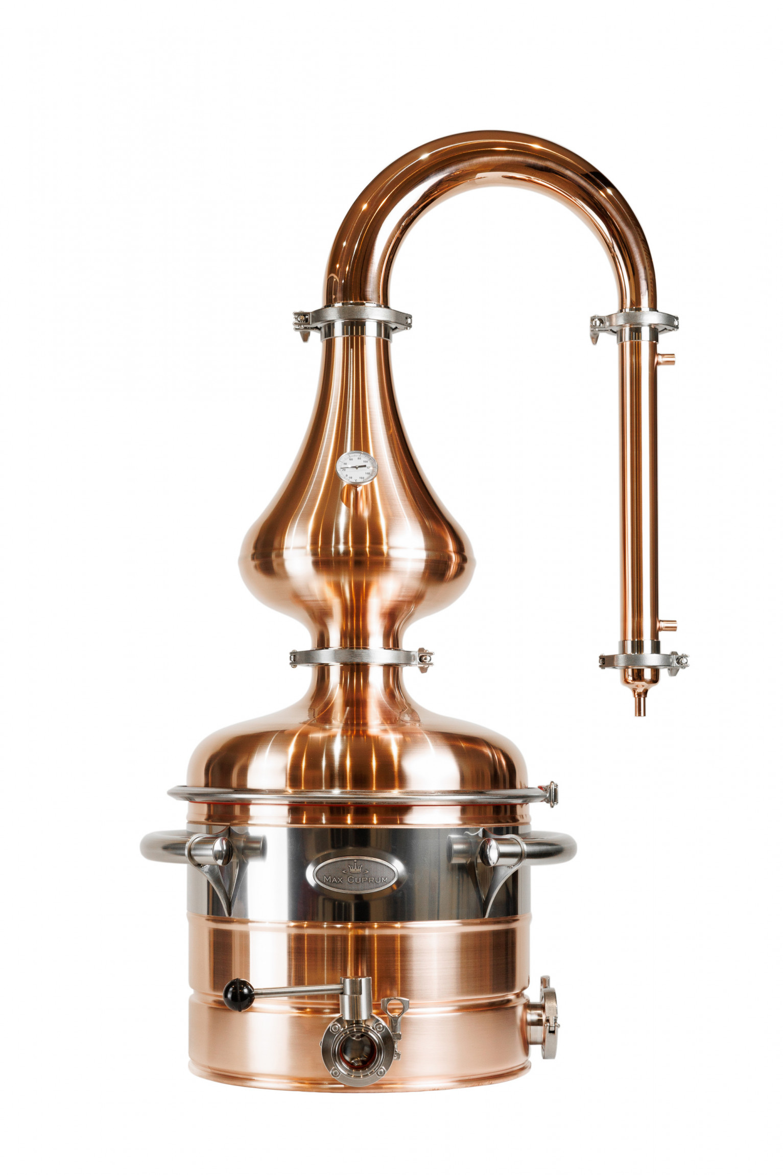 Moonshine distiller Medium 35 l "Old Coppersmith" Moonshine distiller Medium 35 l "Old Coppersmith"