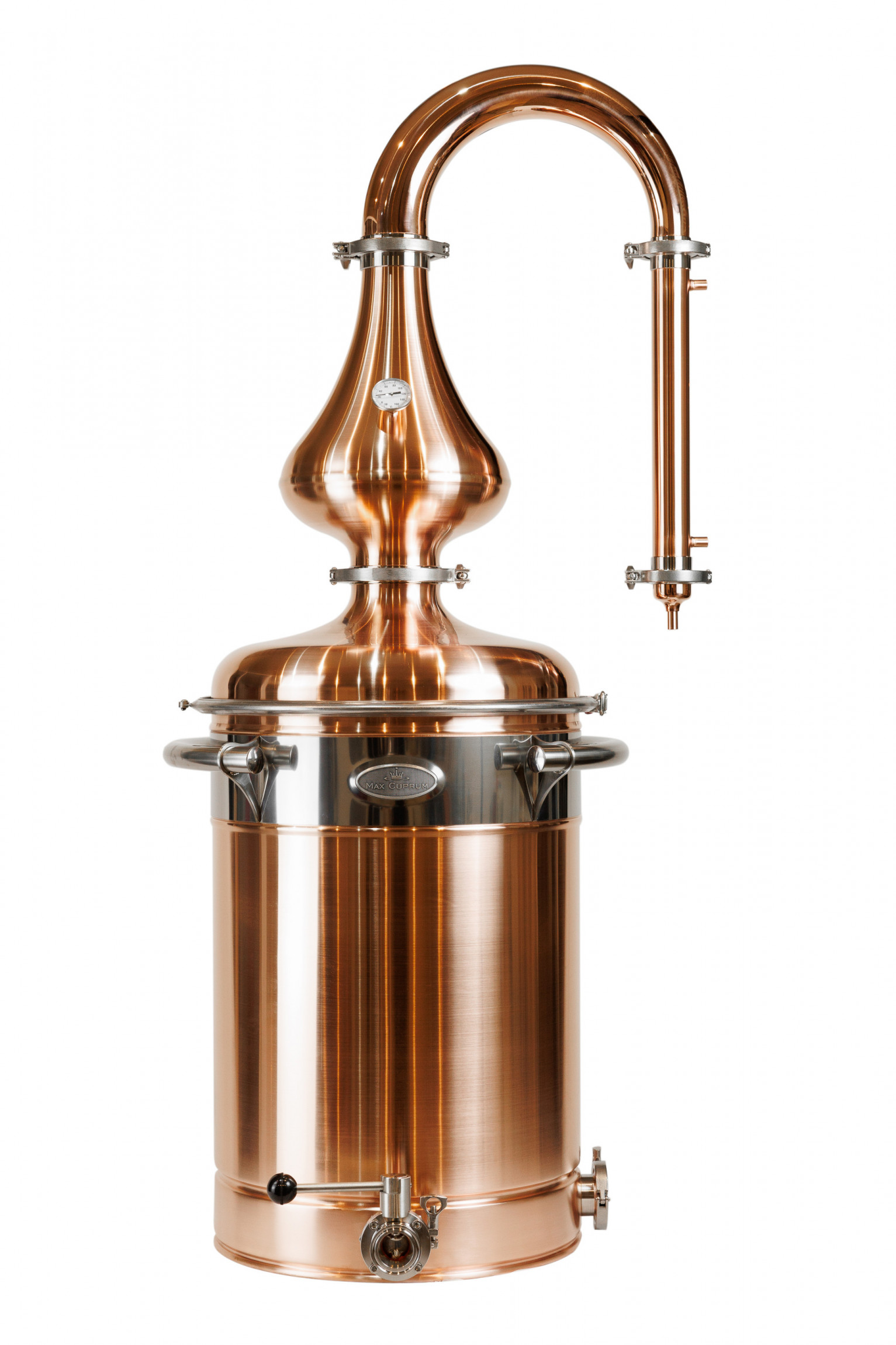 Moonshine distiller Medium 81 l "Old Coppersmith" Moonshine distiller Medium 81 l "Old Coppersmith"